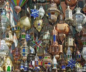 пазл Марокканские светильники